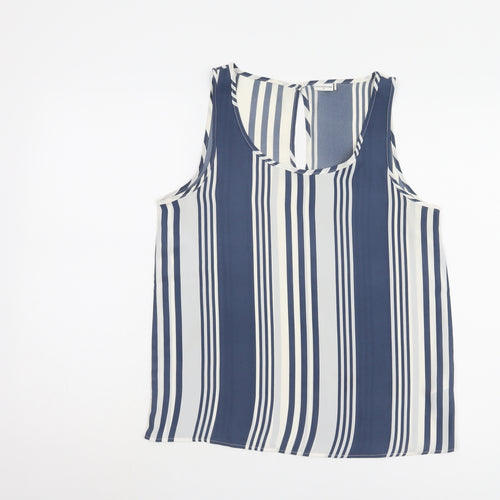 Jacqueline de Yong Women's Striped Tank Top Size 8