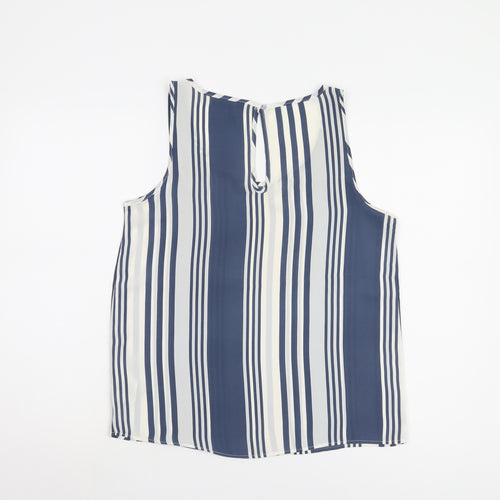 Jacqueline de Yong Women's Striped Tank Top Size 8