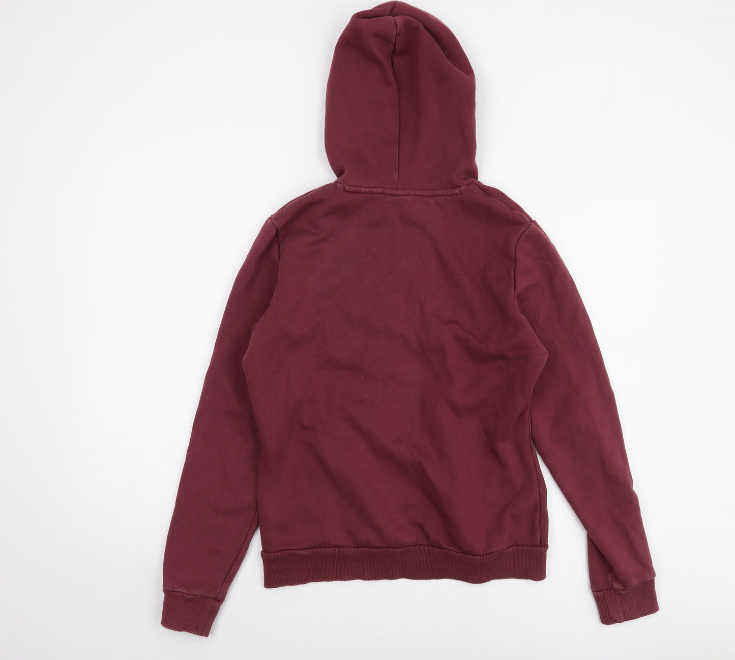 Puma Unisex Red Pullover Hoodie M Casual
