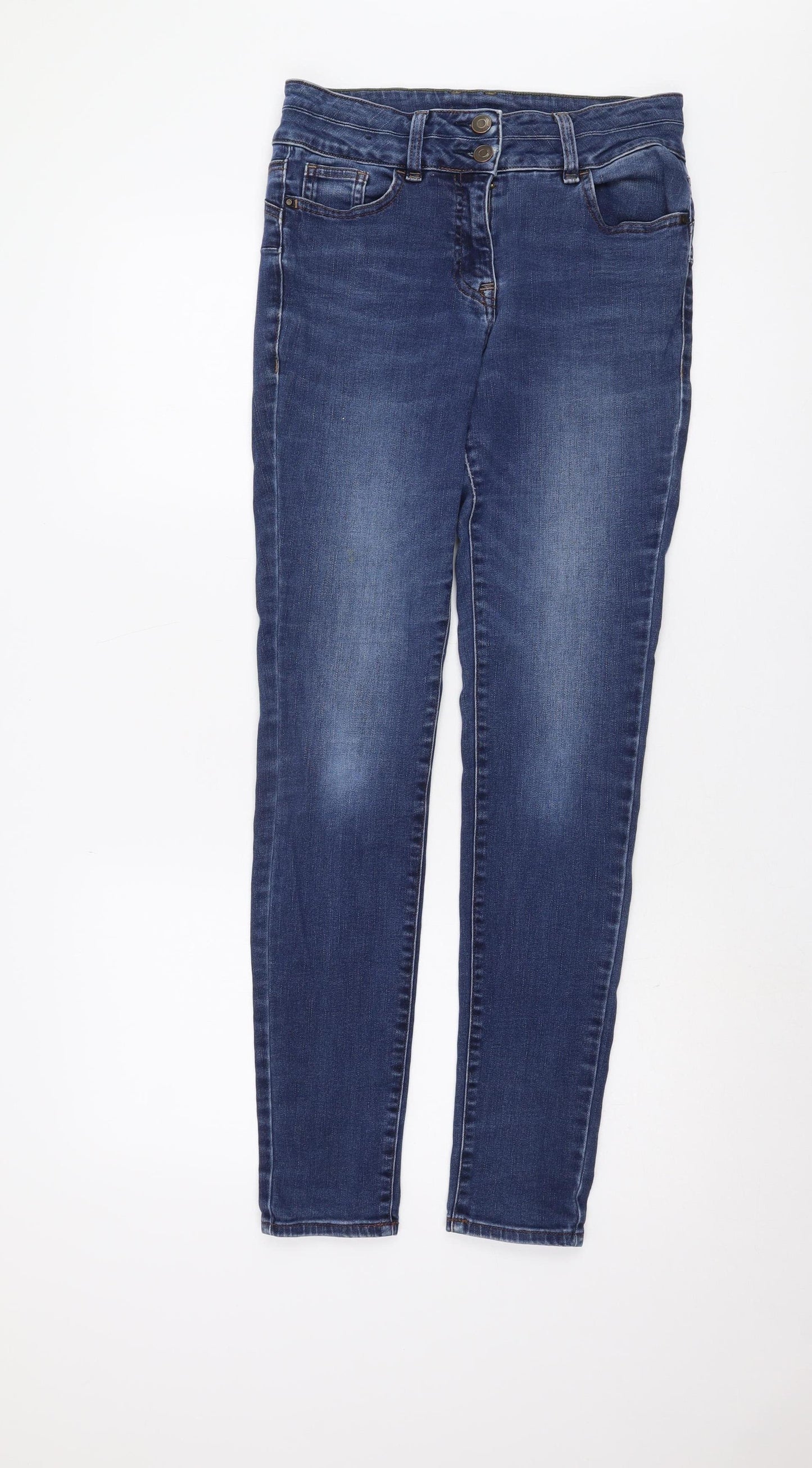 Next Women's Blue Skinny Jeans Size 8