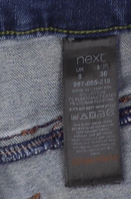 Next Women's Blue Skinny Jeans Size 8