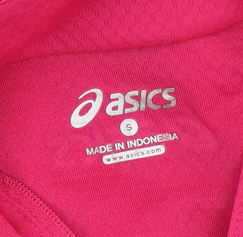 Asics Women’s Pink Short Sleeve Athletic Top, S