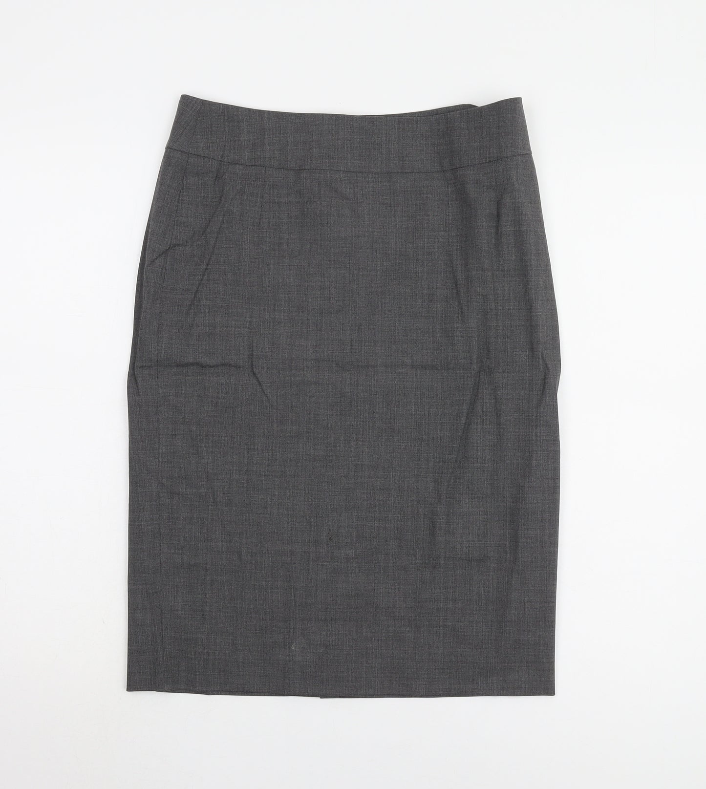 BOSS Hugo Boss Women's Grey Pencil Skirt Size 8