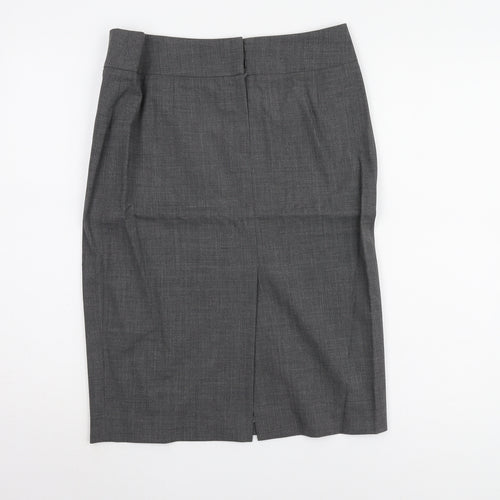 BOSS Hugo Boss Women's Grey Pencil Skirt Size 8