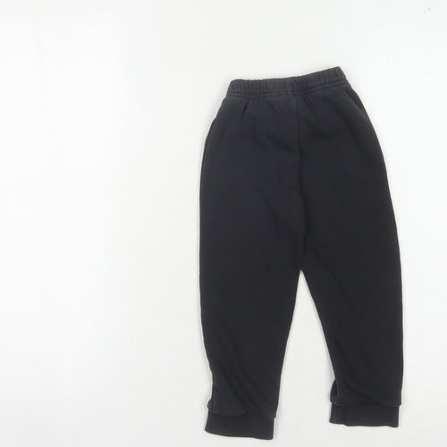 Adidas Boys Black Joggers, 2-3 Years, Casual Elastic Waist