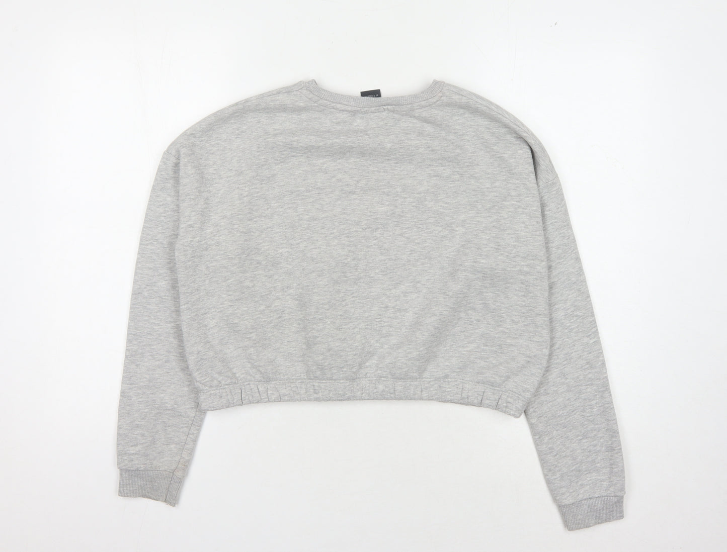 Disney Primark Girls Grey Long Sleeve Merry Stichmas Sweatshirt