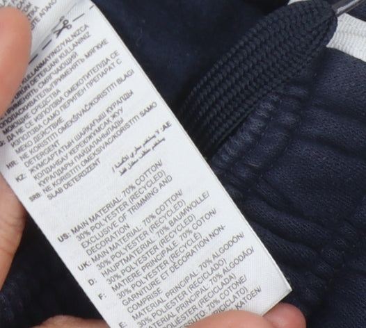 Adidas Boys Athletic Shorts 3-4 Years Blue