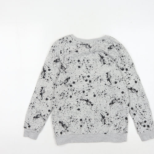 George Boys Grey Sonic Speed Pullover Sweatshirt 10-11 Years