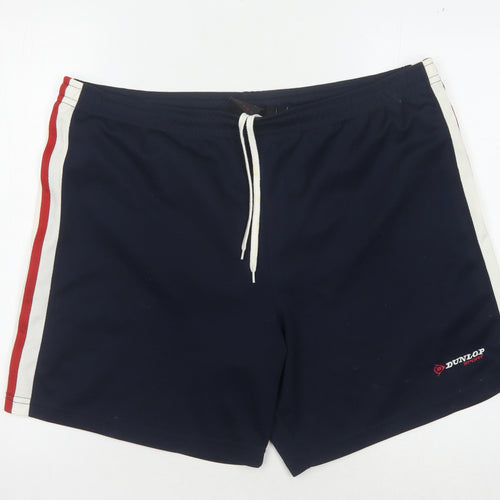 Dunlop Men's XL Blue Drawstring Sports Shorts