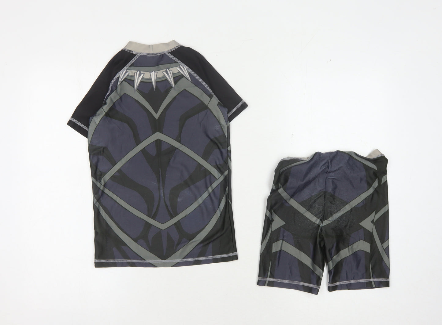 Character.com Boys Black Panther Swim Set 7-8 Years