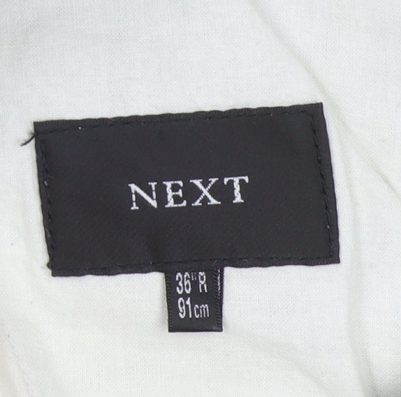 NEXT Men's Grey Cargo Trousers 36R Comfortable Casual