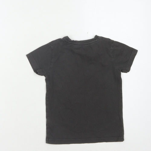 Next Boys Black Marvel Superhero T-Shirt 3-4 Years