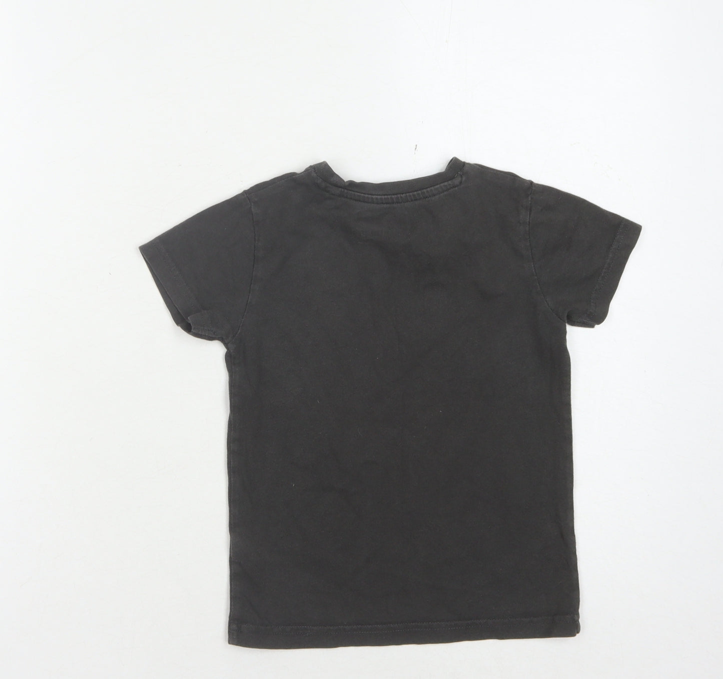 Next Boys Black Marvel Superhero T-Shirt 3-4 Years