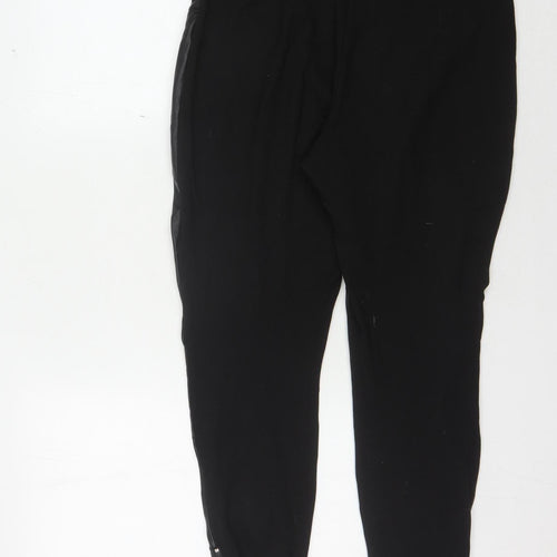 Next Women's Black Skinny Jegging Trousers Zip Detail Size 16