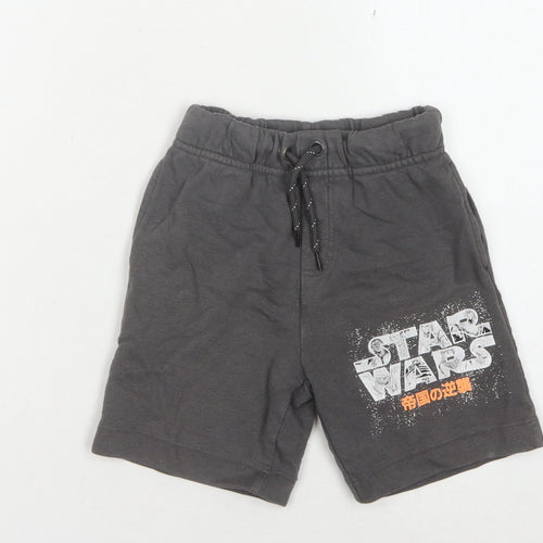 Pepco Boys Grey Star Wars Shorts 5-6 Years Casual Wear