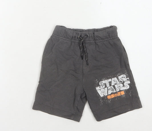Pepco Boys Grey Star Wars Shorts 5-6 Years Casual Wear