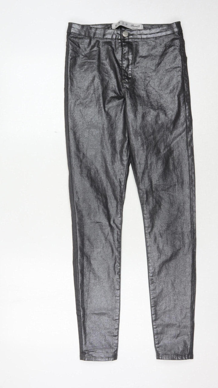 Denim Co. Women's Black Skinny Jegging, Size 10