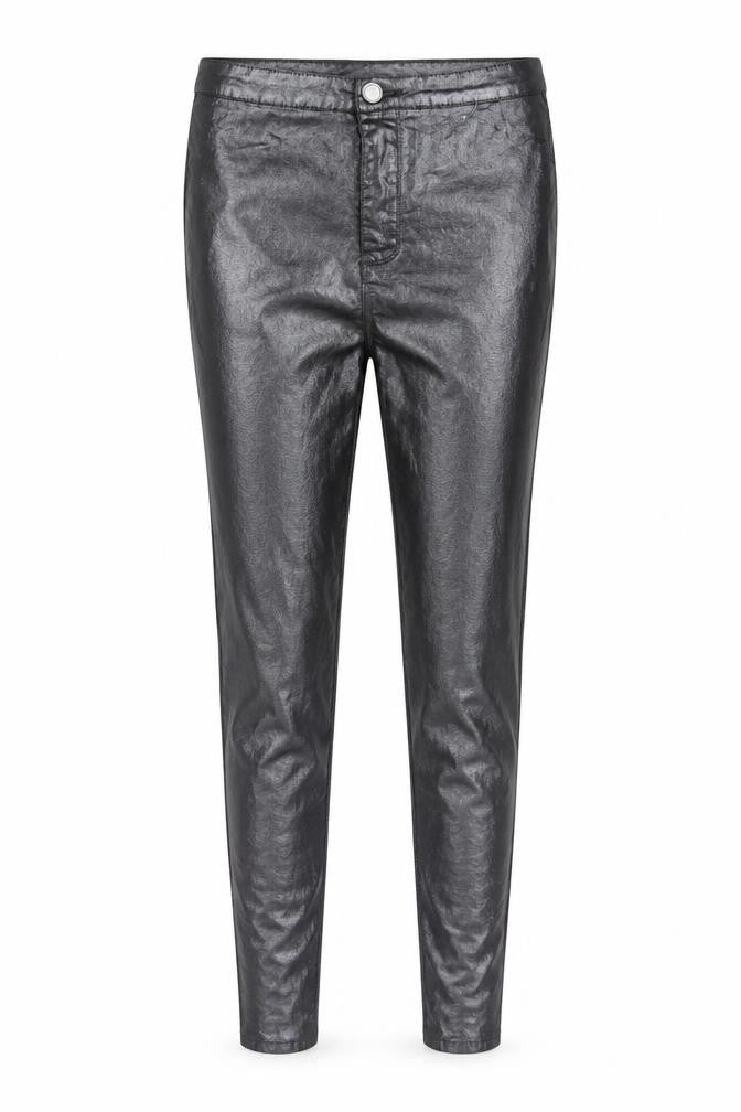 Front view of Denim Co. Women's Black Skinny Jegging, size 10