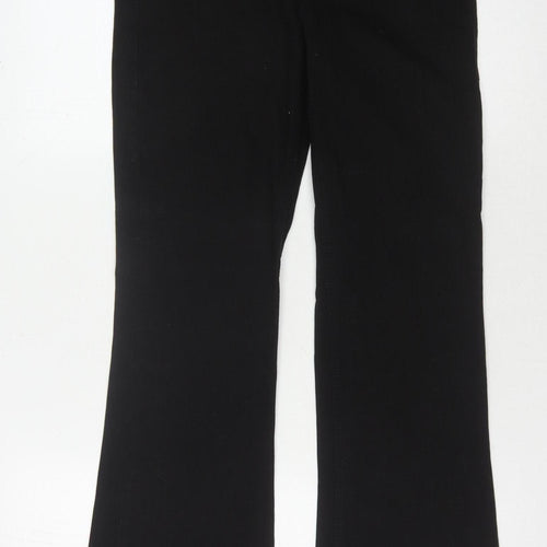 Next Women’s Black Bootcut Jeans Size 8 with Studded Accents
