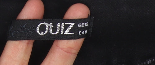 Quiz Women's Black Skinny Jeans Size 12