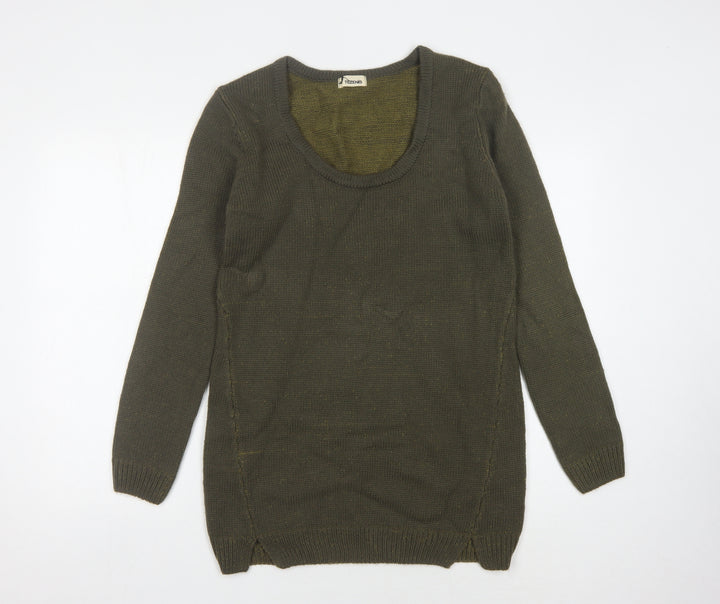 Tezenis Women's Green Pullover Jumper, Size M