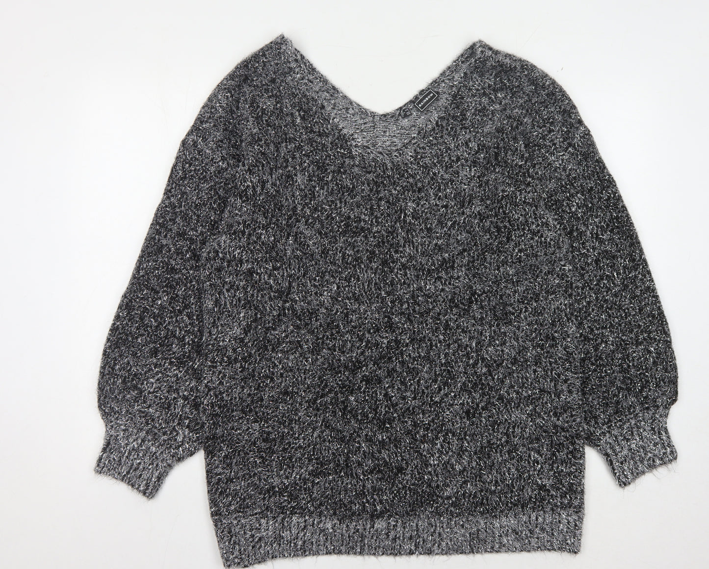 RAINBOW Women's Grey Jumper L Acrylic Polyester