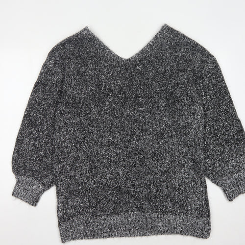 RAINBOW Women's Grey Jumper L Acrylic Polyester