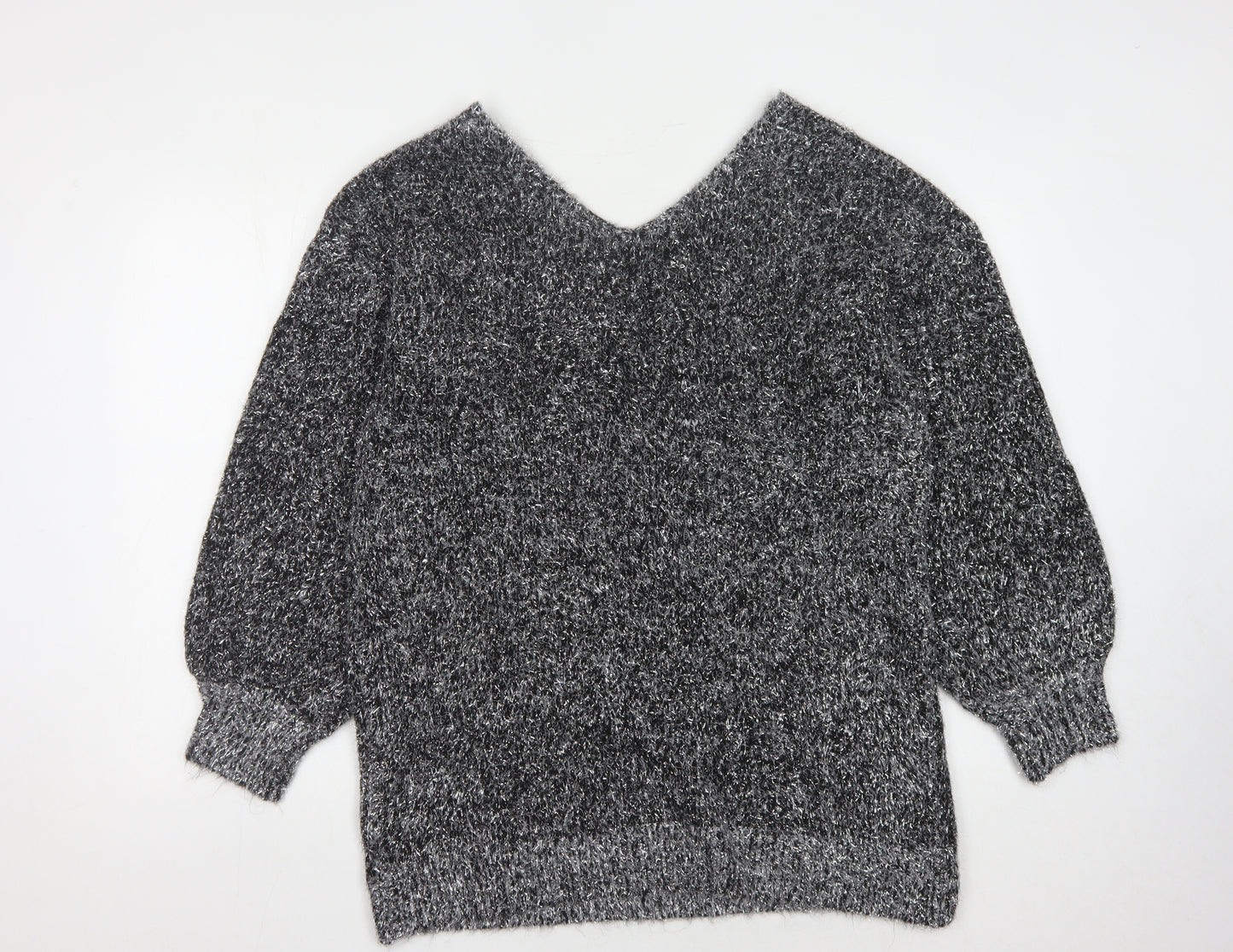 RAINBOW Women's Grey Jumper L Acrylic Polyester