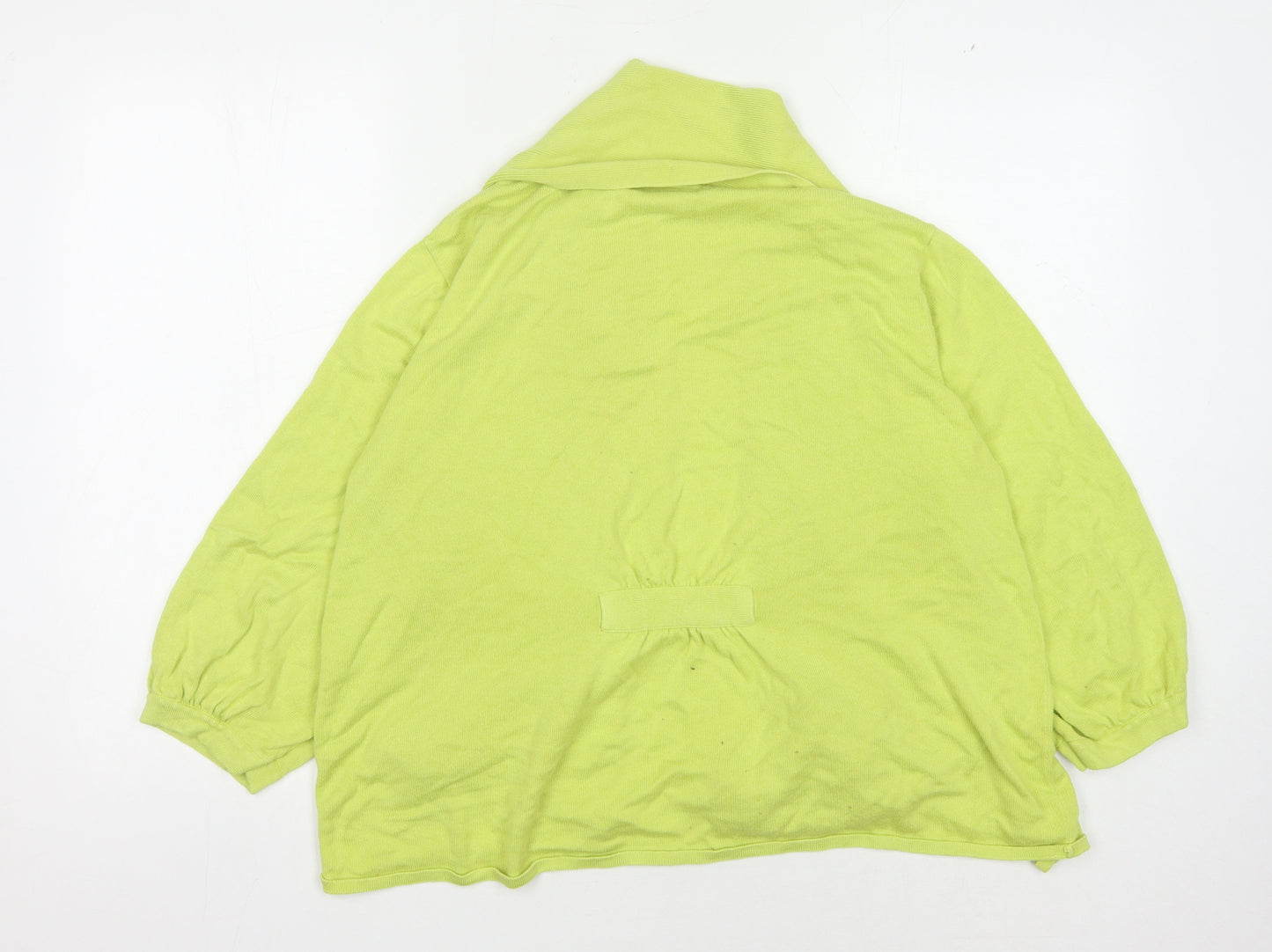 Wallis Women's Green Open front Cardigan L - Cosy & Stylish