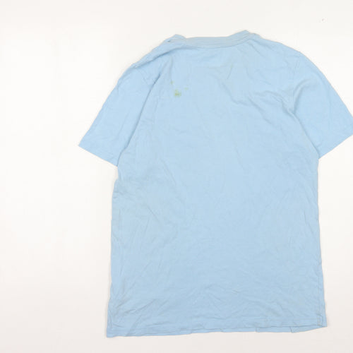 Jack & Jones Boys Blue Graphic T-Shirt 16 Plus Size