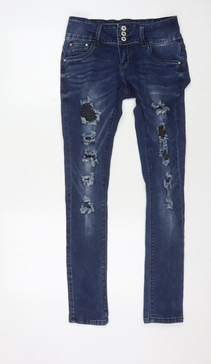 Redseventy Women's Blue Skinny Jeans Size 14