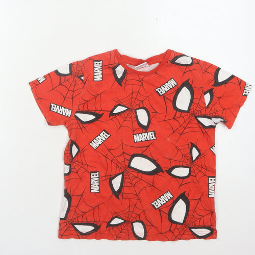 Marvel Boys Spider-Man Red T-Shirt 7-8 Years