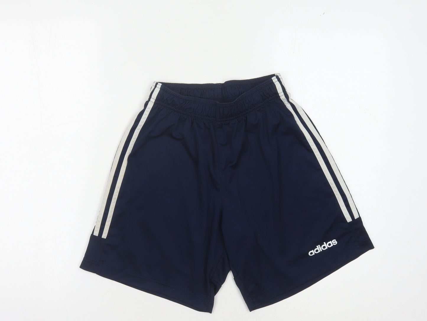 Adidas Men's Blue Athletic Shorts - Size S