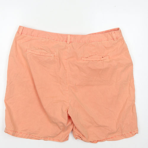 Marks and Spencer Women's Pink Chino Shorts Size 20