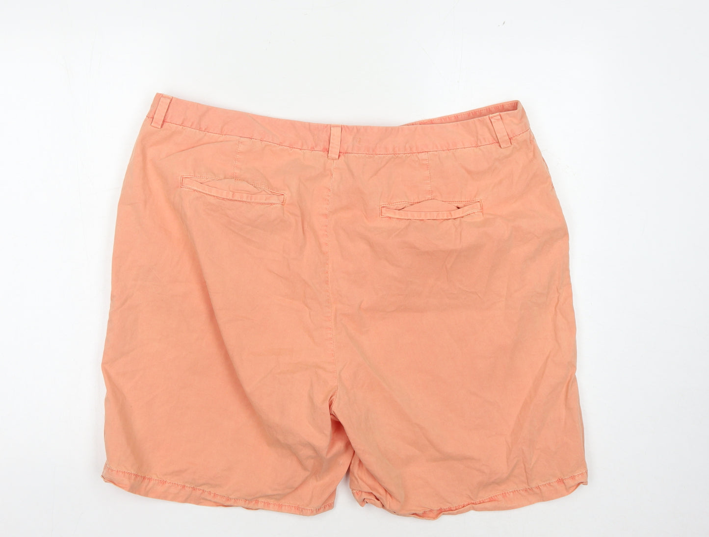 Marks and Spencer Women's Pink Chino Shorts Size 20