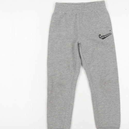 Converse Grey Boys Jogger Trousers 6-7 Years