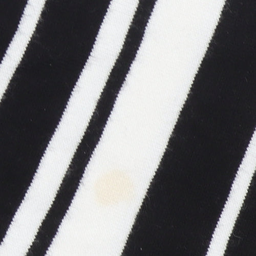 Pour Moi Women's Black Striped Jumper Size 18 Pullover