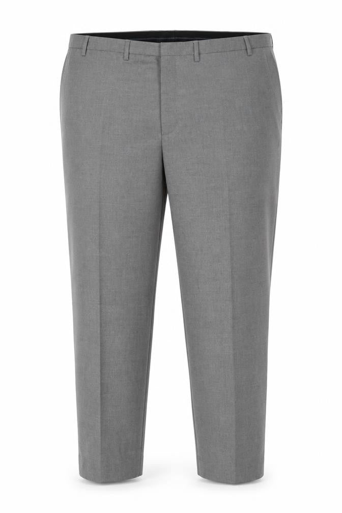 Front view of Burton Men's Grey Straight Trousers 46L Workwear
