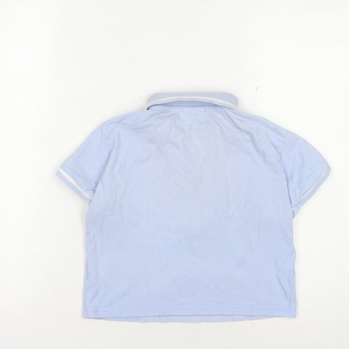 Ellesse Blue Polo Shirt, Unisex Adults, Size 6, Cotton