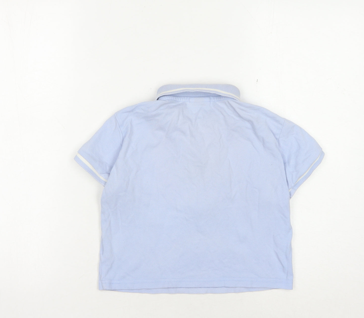 Ellesse Blue Polo Shirt, Unisex Adults, Size 6, Cotton