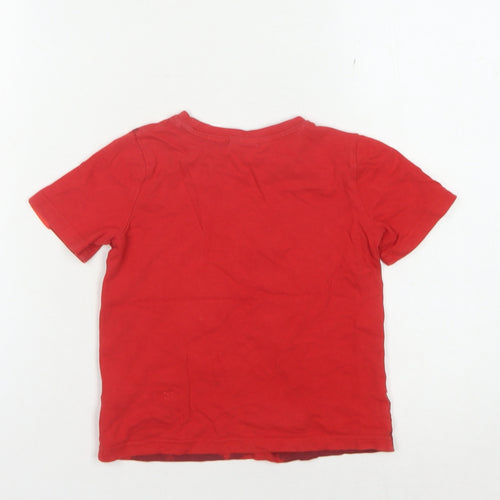 Tu Boys Spider-Man Red T-Shirt 4 Years Short Sleeve Hero