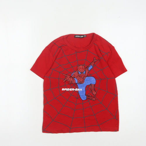 Spider Man Boys Red Spider-Man Graphic T-Shirt