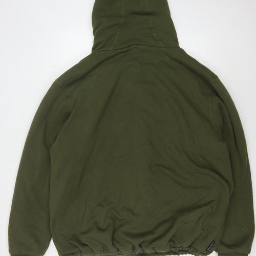 FOX Collection Men's Green 3XL Full Zip Hoodie