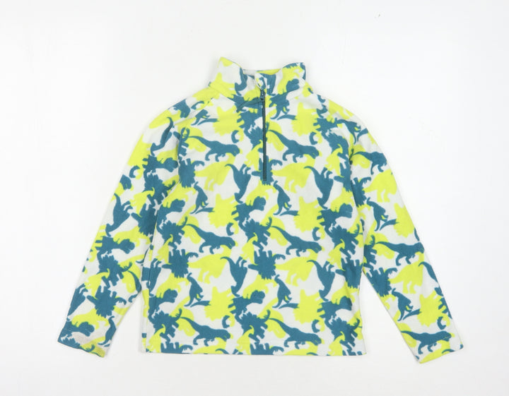 Mountain Warehouse Boys Multicoloured Dinosaur Fleece Sweatshirt