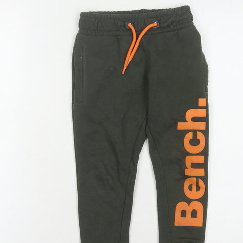 Bench Boys Green Jogger Trousers, Size 4 Years - Casual Style