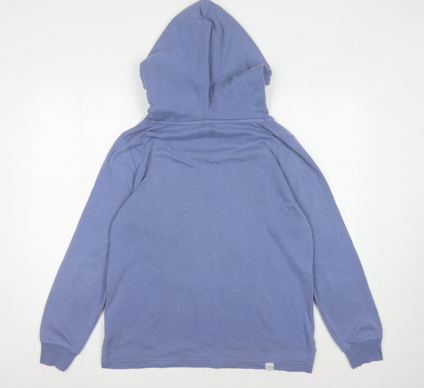 Fat Face Women's Blue Pullover Hoodie - Size 12