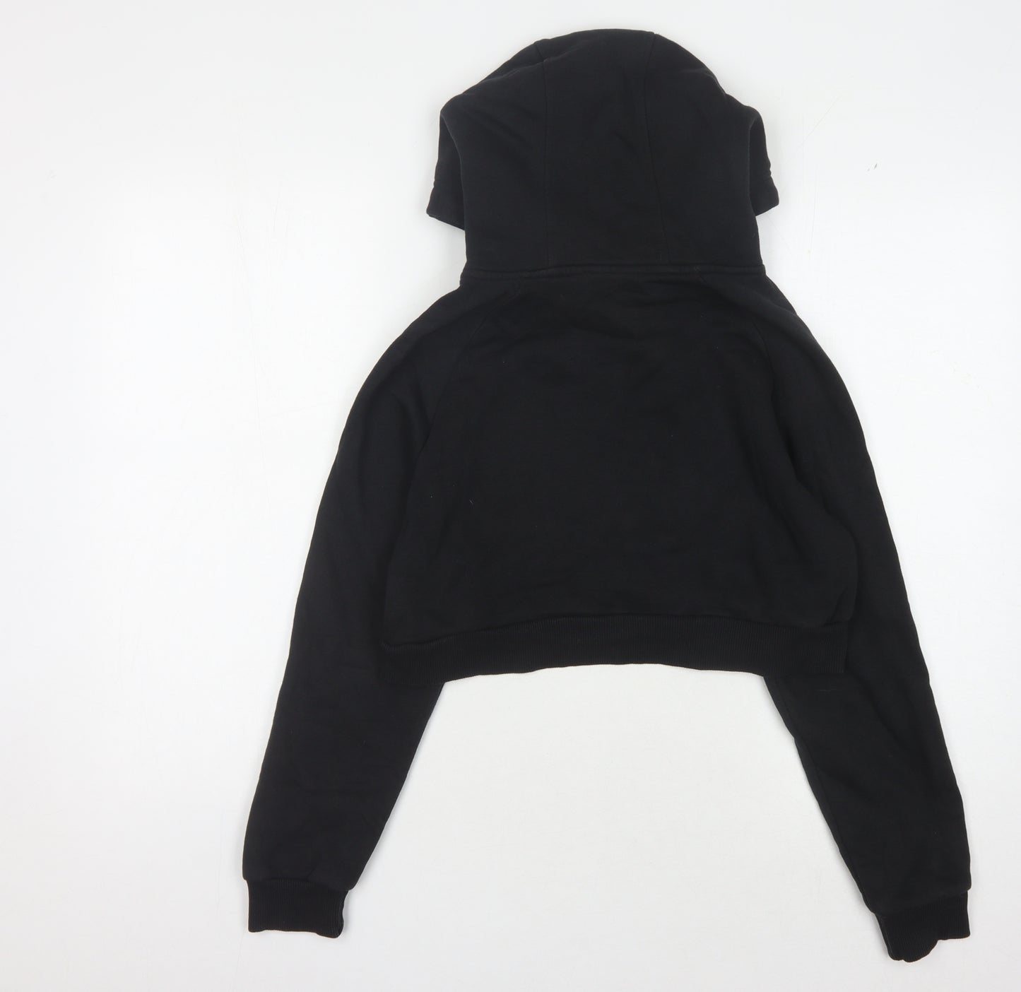 Firetrap Girls Black Hoodie with Logo, Size S