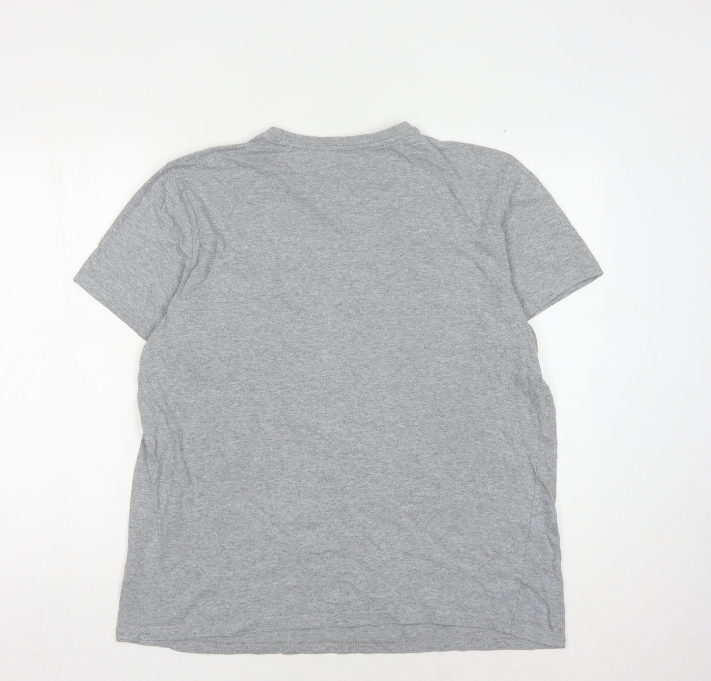 Kin by John Lewis Men's Grey Graphic Print T-Shirt L