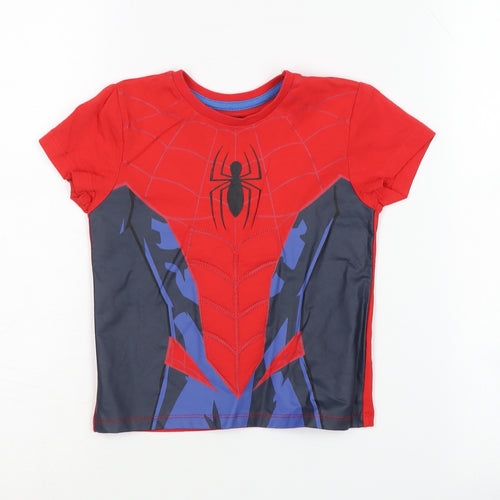 Marvel Boys Red Spider-Man T-Shirt 2 Years Graphic Print