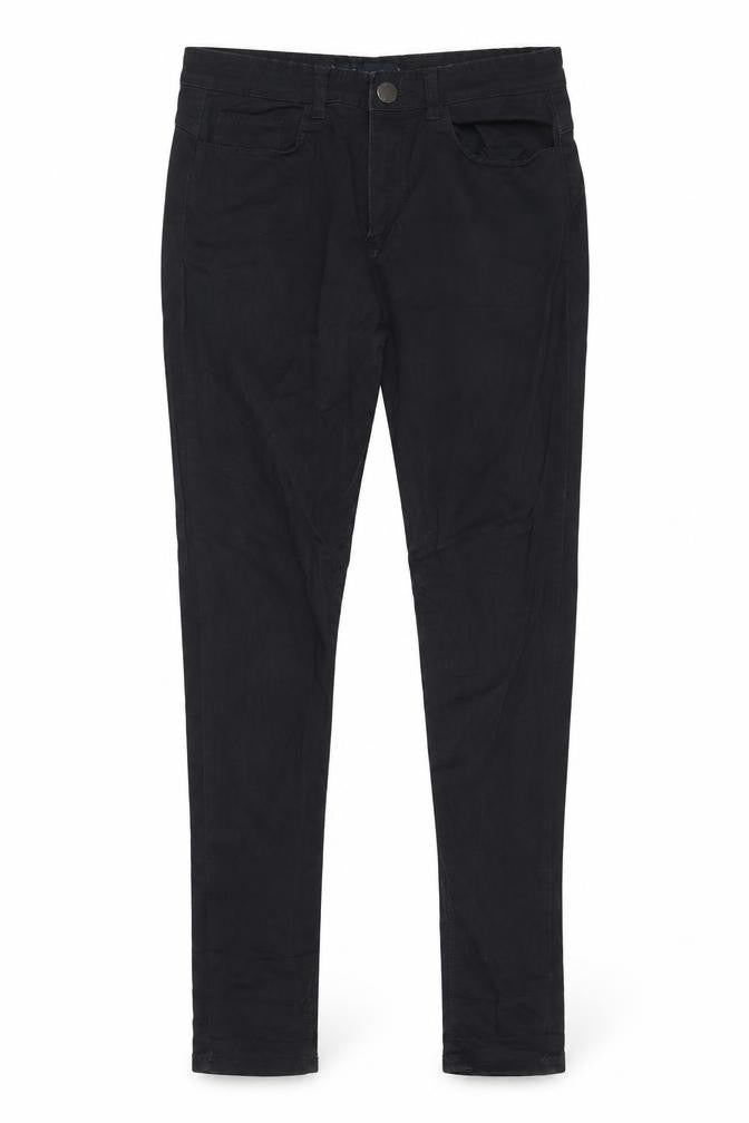 Front view of Kangol Women's Black Slim Jeans, size 10